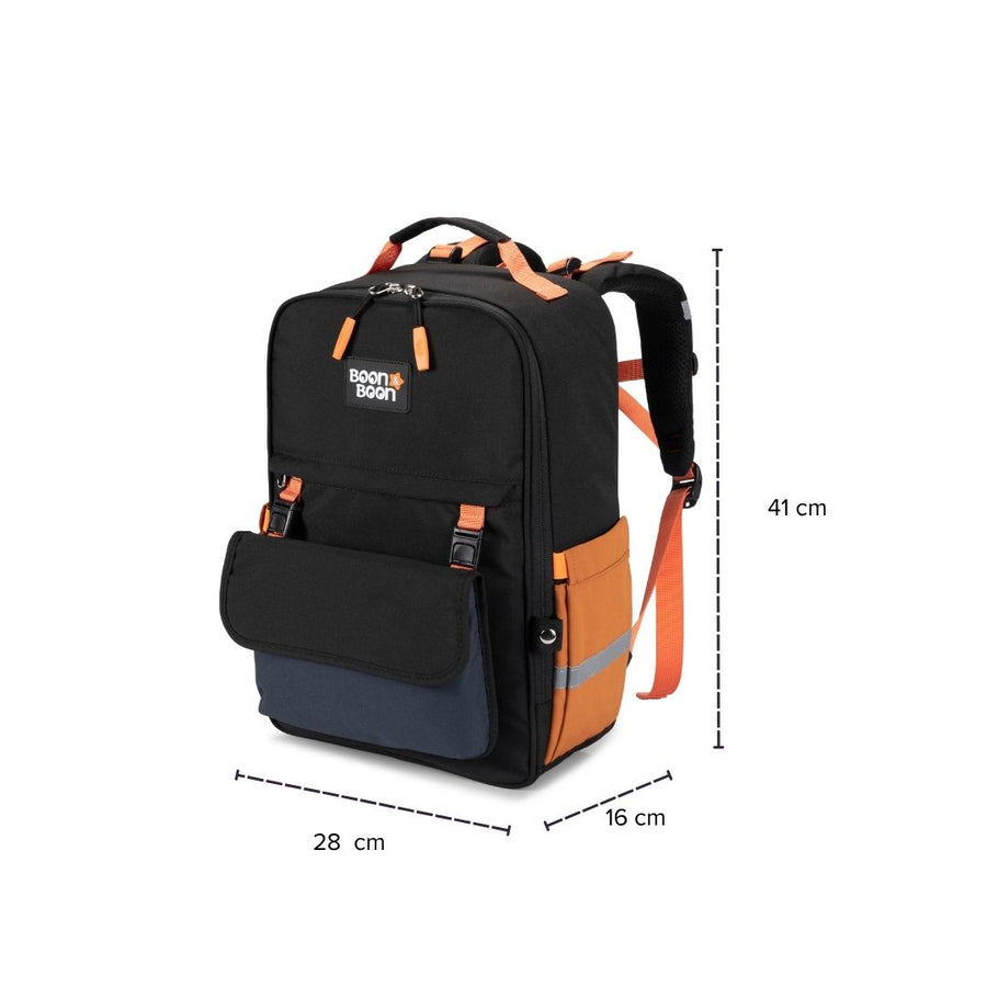 Discovery – Midnight Black Kids School Bag