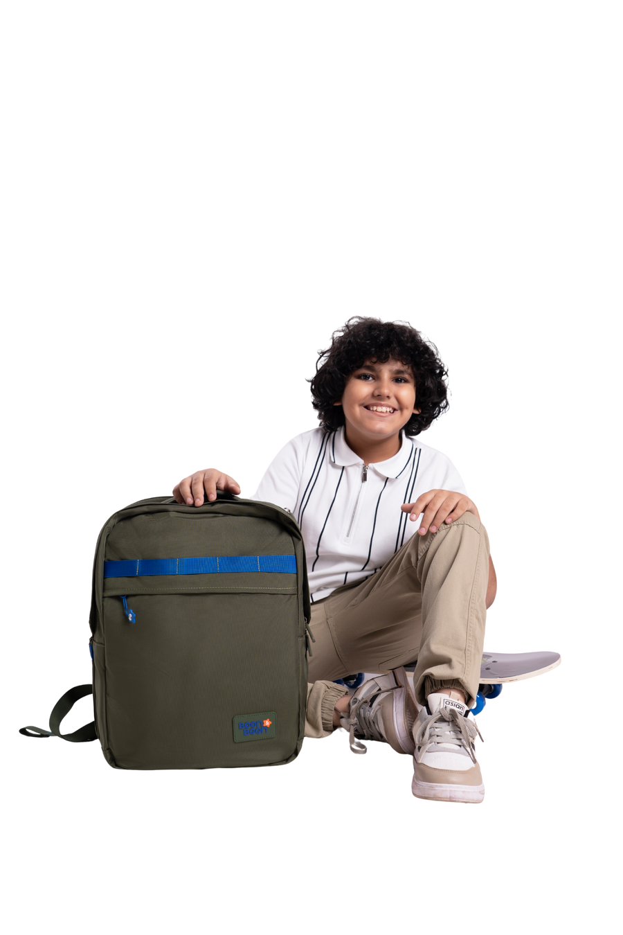 Origin – Olive Green Kids School Bag