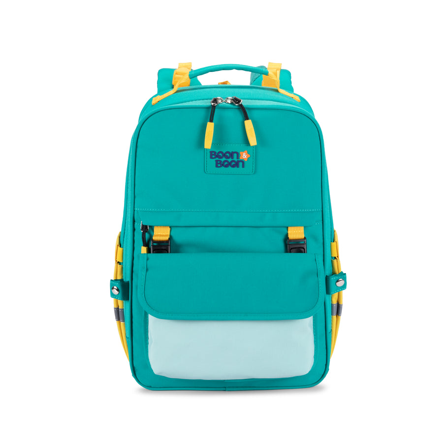 Boon & Boon Discovery school bag in Jade Teal for kids aged 7 - 11