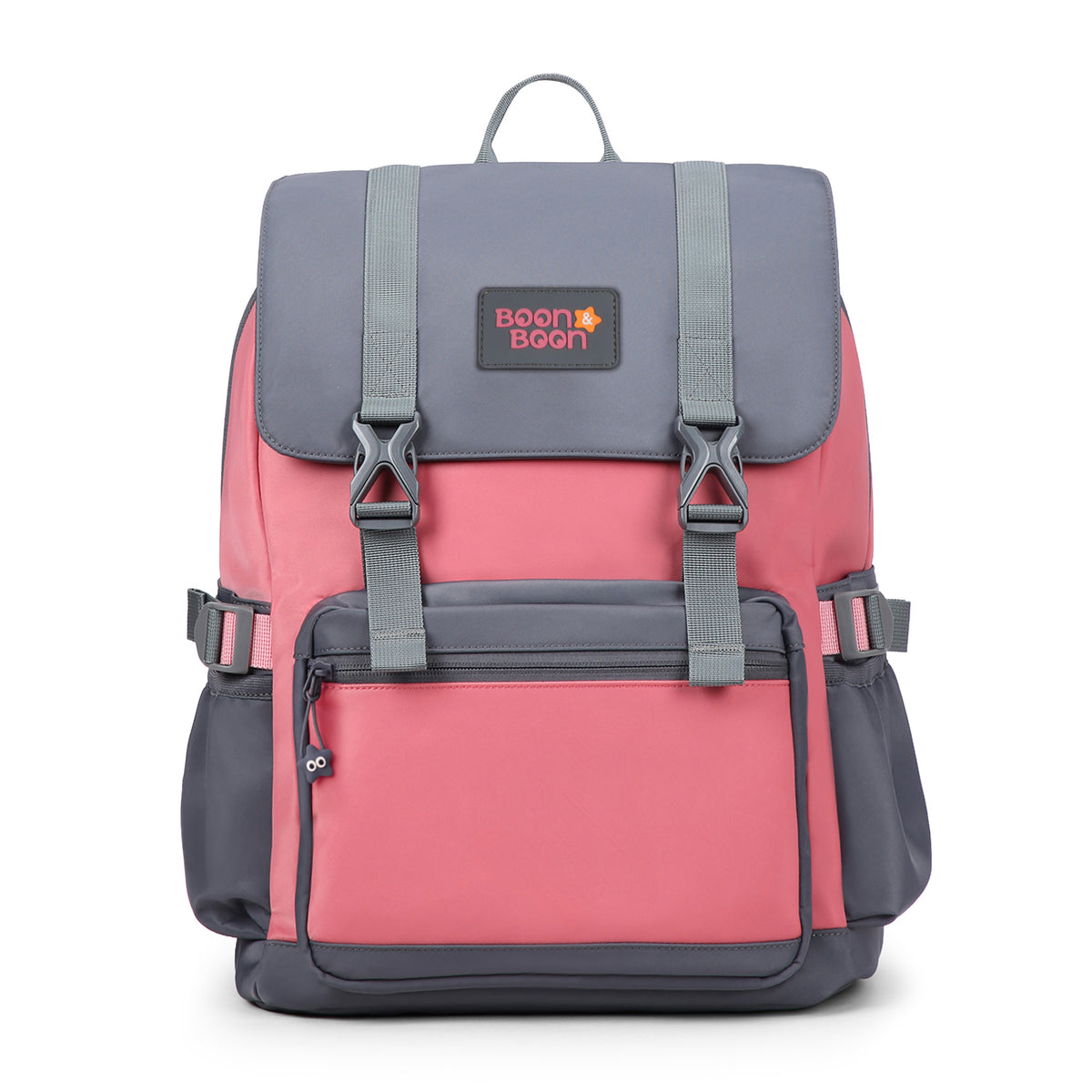 Boon & Boon Lune school bag in Candy Pink for kids aged 7-11