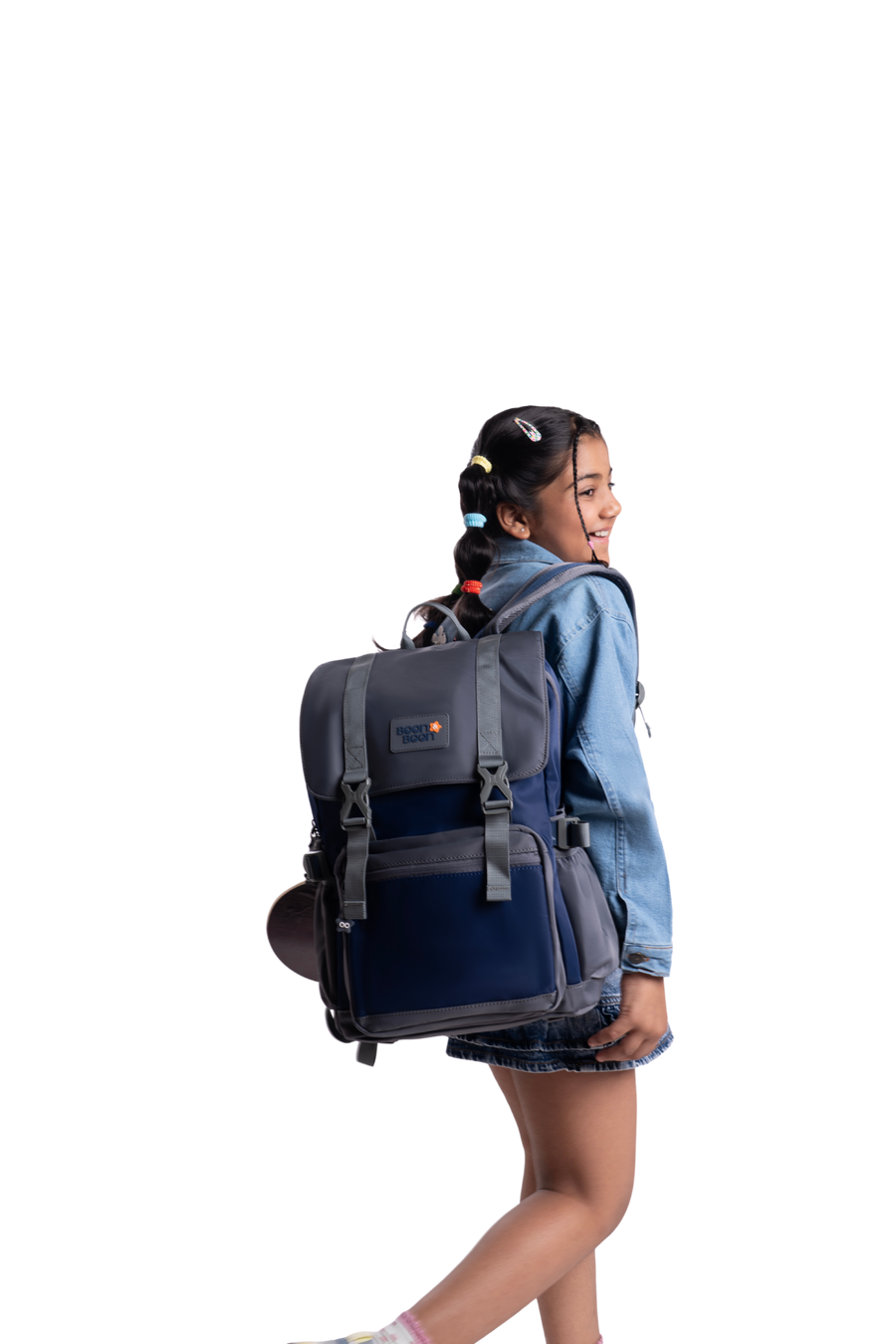 Boon & Boon Lune school bag in Blue for kids aged 7-11