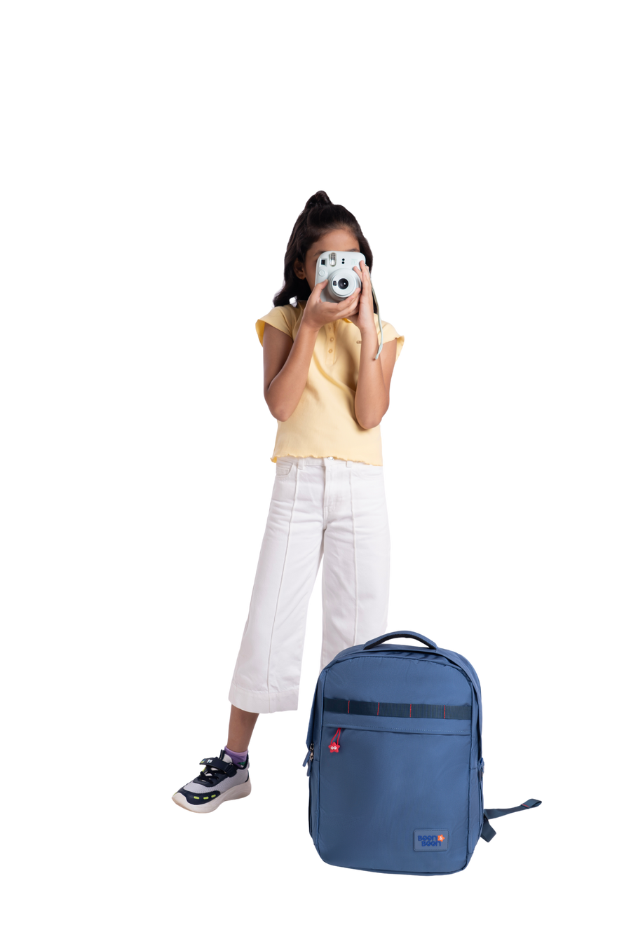 Boon & Boon Origin school bag in Luna Blue for kids aged 7-11