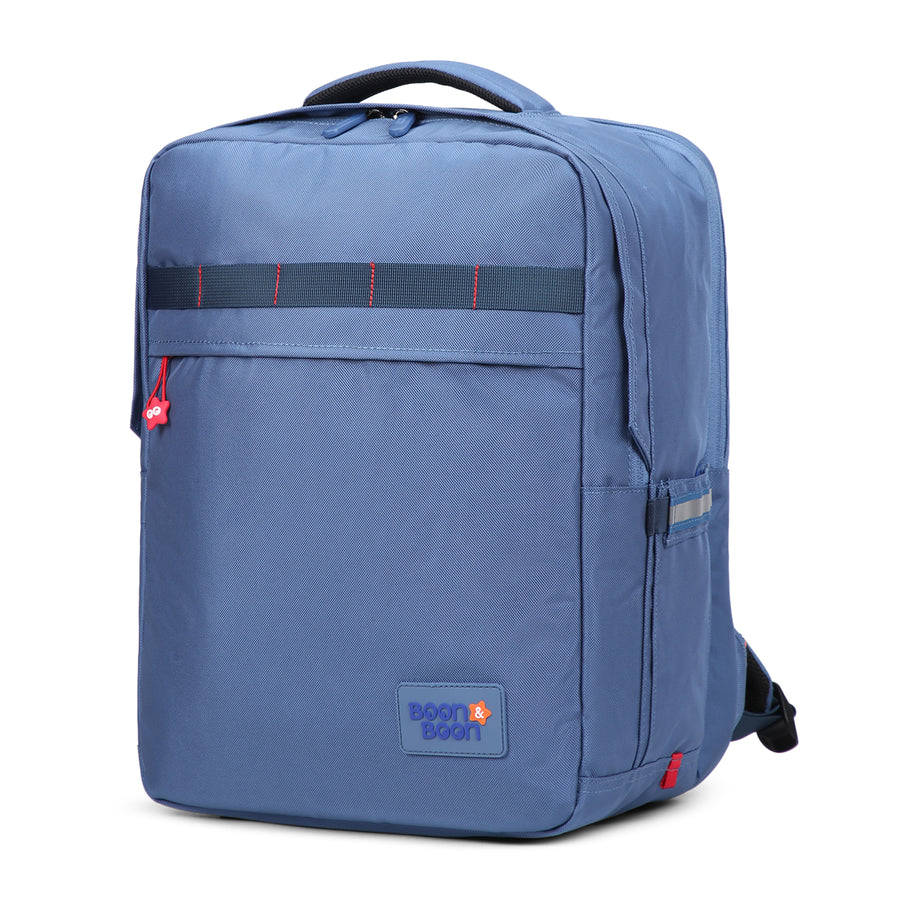 Boon & Boon Origin school bag in Luna Blue for kids aged 7-11