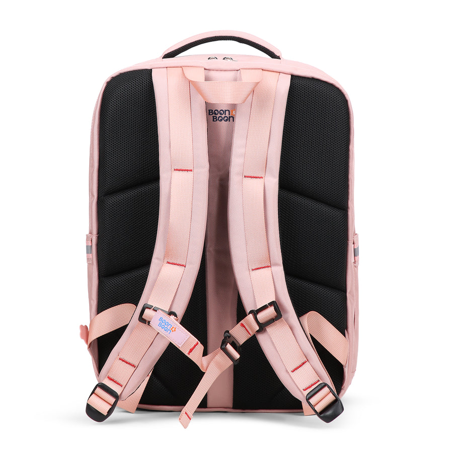 Boon & Boon Origin school bag in Blush Pink for kids aged 7-11